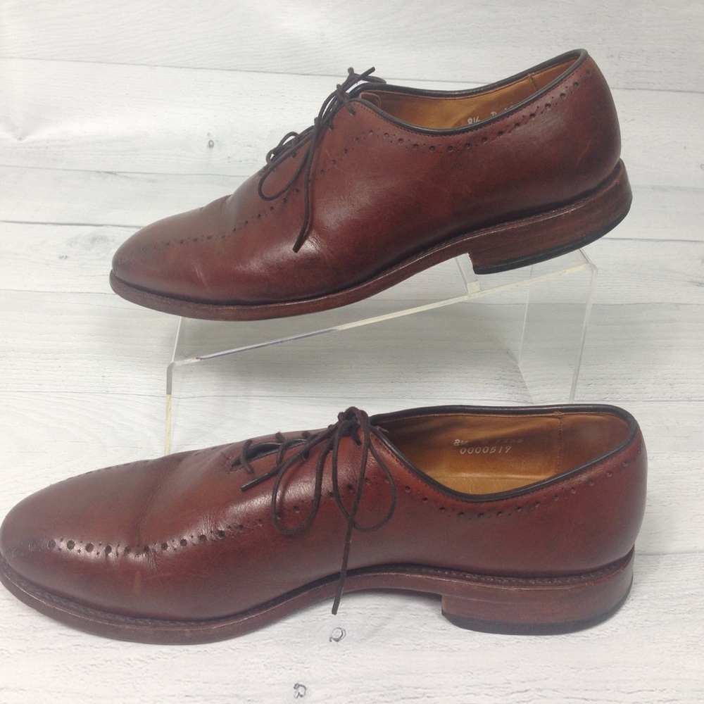 Allen Edmonds Hastings Leather lace up Oxfords